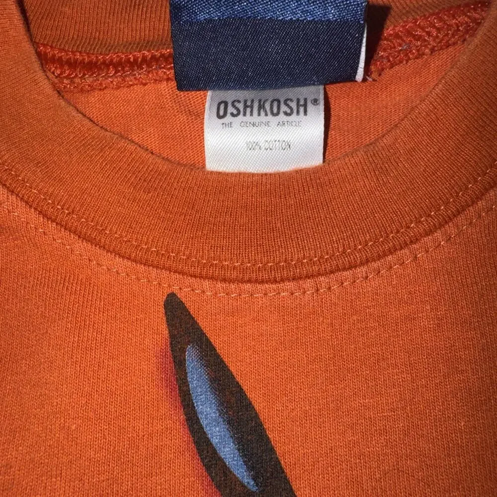 Boys Oshkosh Vintage 1990 Spider Shirt Size 6 Halloween Holidays